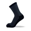 Zensah Bunion Ease Sock - Corrector Relief Sock for Bunions Women and Men - Toe Separator Sock Design (Black/Grey, Medium)