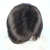 Aimole 8" Short Wigs Straight Bob Cute Wig with Bangs Central Dot Top Women Synthetic Hair (6 Chestnut Brown)