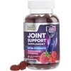 Joint Support Supplement - Extra Strength Glucosamine Joint Support Gummy - Joint Health Support & Flexibility for Back, Knees, & Hands - Vitamin E for Immune Support for Women & Men - 120 Gummies