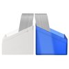 Ultimate Guard Boulder Synergy 100+, Deck Case for 100 Double-Sleeved TCG Cards, White/Blue, Secure & Durable Storage for Trading Card Games