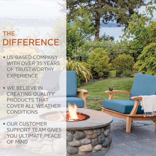 Classic Accessories Ravenna Water-Resistant 23 x 20 x 4 Inch Outdoor Back Cushion Slip Cover, Patio Furniture Cushion Cover, Mallard Green, Patio Furniture Cushion Covers