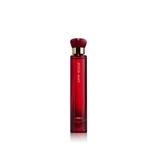 L'Bel Satin Rouge Eau de Parfum Atomiseur Pour Femme, Sweet and Intense Fragrance.33 fl oz / 10ml
