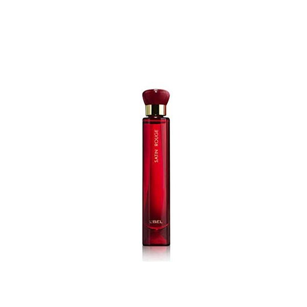 L'Bel Satin Rouge Eau de Parfum Atomiseur Pour Femme, Sweet and Intense Fragrance.33 fl oz / 10ml