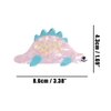 Cute Dinosaur Hair Clip,Acetate Claw Clips,Hair Clips for Women,Pink