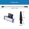 Razor Charger USB and Solo Replacement Heads Compatible with Microtouch Solo Mens Shaver Electric Micro Trimmer(1 Razor Blade & 1 USB Charger Cable & 1 Clean Brush)