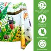 LSJDEER 4 Pack Bug Party Tablecloth - Insect Table Cover Decoration Garden Insect Party Table Cloth, Spring Summer Bug Themed Party Decoration Supplies (51 x 86 Inches)