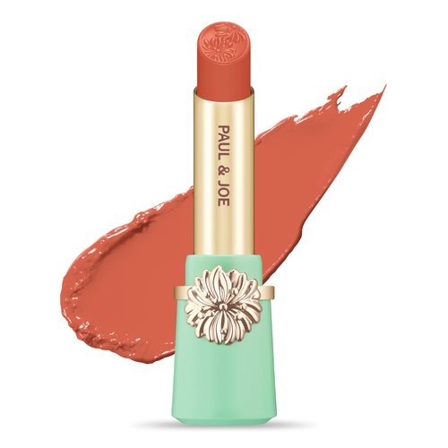 Paul & Joe Moisturizing Lipstick Refill Only, Case Sold Separately, Long Lasting Lipstick for Highly-Pigmented Lip Color, 21 Canary Humming​, Cheerful Cream Orange Lip Stick, 0.10 oz