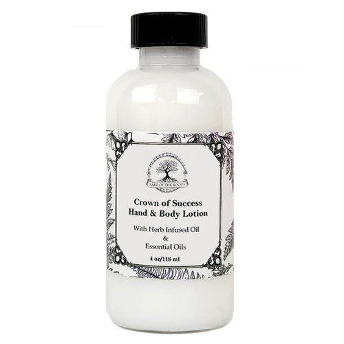 Crown of Success Hand & Body Lotion 4 oz | Prosperity, Luck & Abundance | Wiccan, Pagan, Conjure, Spirituality