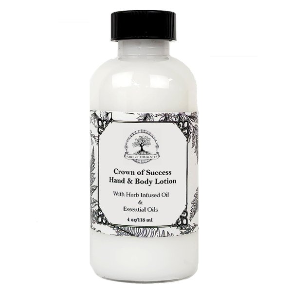 Crown of Success Hand & Body Lotion 4 oz | Prosperity, Luck & Abundance | Wiccan, Pagan, Conjure, Spirituality