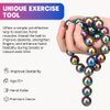 Fidget Magnet Stress Ball Toy for Adults, Magnet Hand Roller, Stress Relief Autism Magnetic Toy for Men, Magnet Slime Ferrite Putty Office Desk Decorations, Anti Anxiety Gift for Science Kit 21 PCS