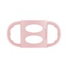 Dr. Brown's Milestones 100% Silicone Baby Bottle Handles,Narrow,Pink,1 Pack,4m+ (colors May Vary)
