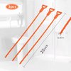 HFLYJPYW 3 Pack 25 Inch Hair Snake Hair Drain Clog Remover Cleaning Tool Drain Opener sink snake Drain Auger Hair Remover Tool For Sewer, Toilet, Shower Kitchen Sink, Bathroom Tub