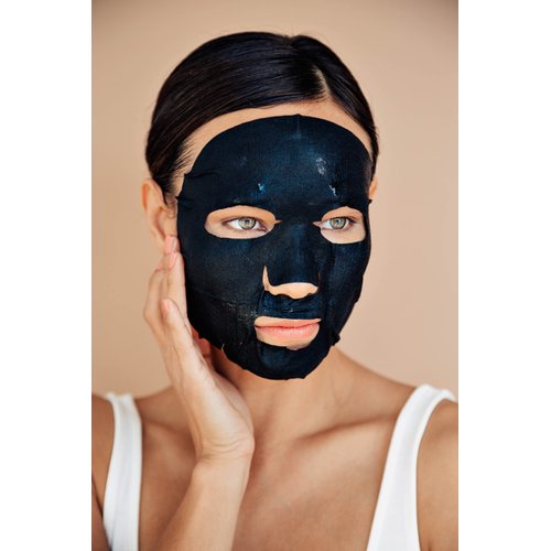 SKINESQUE Brightening Charcoal Sheet Mask