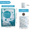 50 Gram [15 Packs] Silica Gel Packets-Desiccant Packs for Moisture Control-Damp Rid Moisture Absorber Food Grade-Desiccant Packs for Storage