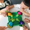 Alipis Board Game Hungry Bins Board Game Table Bean Board Game Pre-School Game Early Educational Toys for 2 to 4 Players