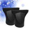 Plastic Hair Dryer Nozzle 2Pcs - Black, Nylon, Corded Electric