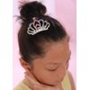 JWICOS Girls Mini Comb Small Rhinestone Comb Mini Crystal Hair Comb Headpiece Flowers Girls Comb Headband for Birthday Party Halloween Christmas (Multi-colored)