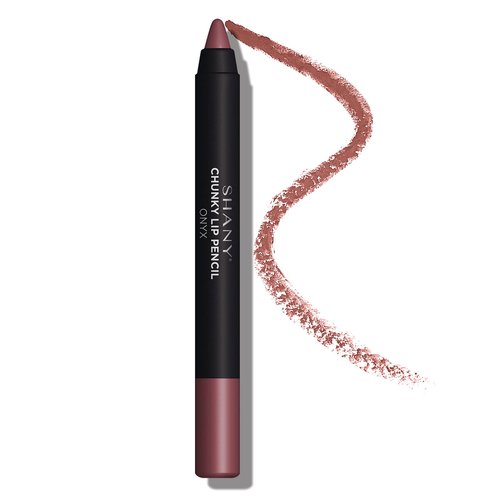 SHANY Chunky Lipstick Lip Pencil With Vitamin E & Aloe Vera - ONYX