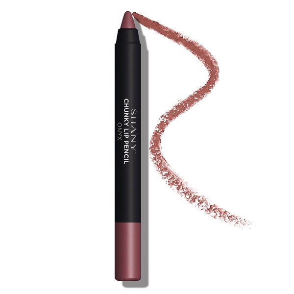 SHANY Chunky Lipstick Lip Pencil With Vitamin E & Aloe Vera - ONYX