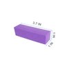 10 Pcs Nail Buffer Block for Acrylic and Natural Nails, 4 Sided Sanding Buffers for Gel Nails Fingernail Shine Buffing Filer Set, Professional Manicure Polisher Buffer Bulk Medium Grit (Purple)