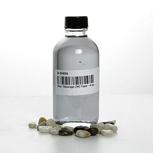 Inspired Sauvage Men Type Oil | Sauvage Men's Body Oil | Sauvage Fragrance Oil | Perfume Oil | Sauvage Pure Oils | Premium Grade Fragrance Oil | Organic & Natural Oil (4 oz)