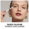 Rimmel Wonder’Serum Lash and Brow Serum, Stimulates Lash Growth, Strengthens Lashes, Mess-Free Application, 100, Clear, 0.37oz