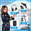 GIFTINBOX Police Costume for Kids, Kids Police Officer Costume for Boys Girls with Accessories, Halloween Costumes for Kids