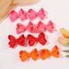 40PCS 3Inch Hair Bows for Girls Grosgrain Ribbon Toddler Hair Accessories with Alligator Clips for Toddlers Baby Girls Kids Teens in Pairs