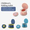 Travel Potty for Toddler, Portable and Foldable Toilet, Apply to Seat Emergency Toilet for Car, Camping, Outdoor, Indoor (Pink)