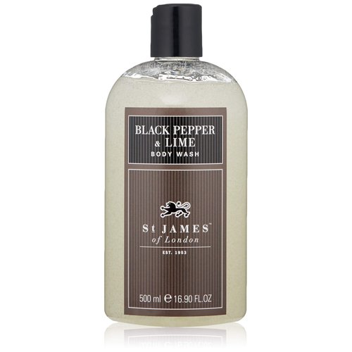 St James of London Black Pepper & Lime Body Wash, 16.9 Fl Oz