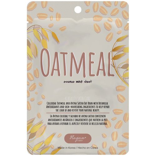 Hayan k Beauty | Oatmeal Mask | Face mask | Serum | Made with Tencel | Reduces wrinkles 10 pieces