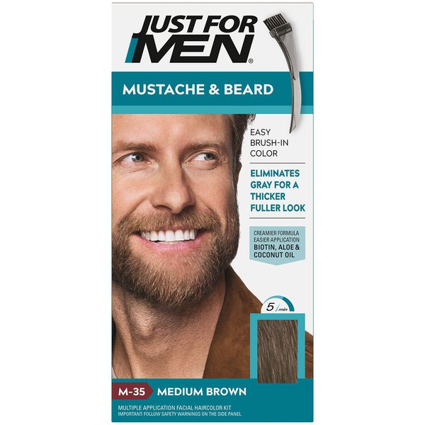 Just For Men Brush-In Color Gel Medium Brown M-35