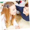 Holibanna Rhinestone Bow Hair Clip with Crystals - Bridal Bowknot Ponytail Clamp, Exquisite Decor for Women