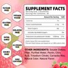 Potassium Citrate Gummies, High Potassium Supplement Gummies 1200mg Support Leg Cramps & Muscle Health, Potassium Gummies for Adults & Kids, Vegan, Raspberry Flavor 60 Count