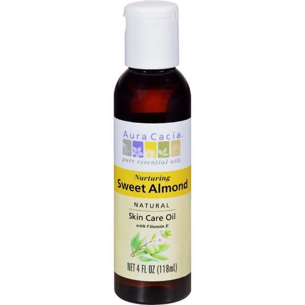 Aura Cacia Natural Skin Care Oil, Sweet Almond 4fl oz