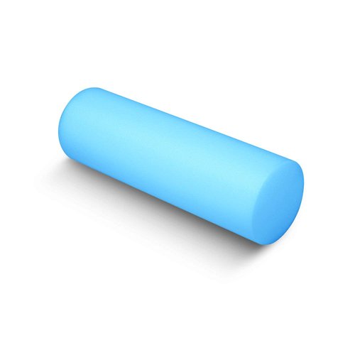 Sportline 18-inch Foam Roller With Instructional Guide, Designed Lightweight and Portable