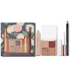 Rachel Couture Get the Look Eye & Lip Makeup Kit with Eyeshadow Palette, Eyeliner Pencil, & Eyelid Primer | Infused with Daisy Extract | Vegan & Cruelty-Free Natural