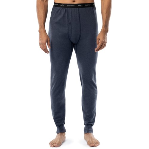 ColdPruf Authentic Dual Layer Wool Plus Blend Base Layer, Thermal Underwear for Men, Vintage Navy, XL