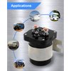 500 Amp Battery Isolator for Mobile Audio Relay Continuous Battery Isolator, 12v Battery Disconnect Relay 500A Relay and Isolator