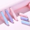 Soft Silicone Ombre Nail Brush Set Portable Nail Art Brushes Silicone Nail Tools Chrome Powder Pigment Nail Brushes for Nail Art Tools Fingertip Nail Art Brush Women Concealer Lip Brush Makeup Brushes