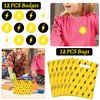 Lcnjscgo 60 PCS Lightning Bolt Party Favors Temporary Tattoos, Silicone Bracelets, Badges, Keychains, Goodie Bags for Flash Lightning Bolt Birthday Decorations, Gifts for Kids