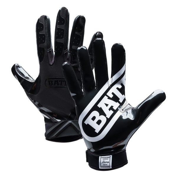 Battle Sports Double Threat Wide Receiver Football Gloves - Adult and Youth Football Gloves - Ultra Stick Gloves