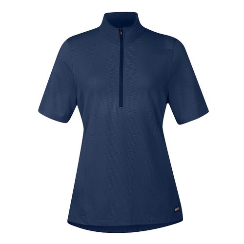 Kerrits Ice Fil Lite Short Sleeve Shirt - Solid Navy Size: M