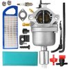 799727 Carburetor Compatible with Briggs & Stratton 799727 698620 794572 14HP 15HP 16HP 17HP 17.5 HP 18HP Intek Engines Lawn Tractor Mower Nikki Carb,with Air Filter kit