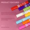 8PCS Tinted Lip Balm with Vaseline, 8 Colored Lip Balm Set, Natural Plumping Lip Balm Pack, Girls’ PH Lip Balm Bulk, Small Gifts Lipstick Sets For Women, Hydrating Lip Tint Balm, Soft Chap Sticks Pack