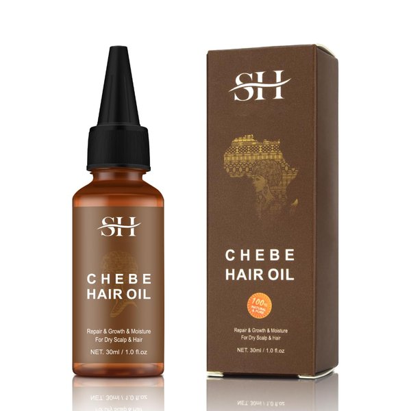 100% Natural Chebe Hair Oil-gowwim Chebe Oil ,Made with Authentic Chebe Powder From Chad,Hair Loss Treatment,Relieves Itchy Scalp.