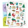 xo, Fetti Christmas Decorations Temporary Tattoos for Kids - Merry Christmas Party Favors, Stocking Stuffer, Christmas Eve Gift, Xmas Tree + Lights, Santa, + More