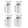 Pengxiaomei 40pcs Slip On Pool Cue Tips Replacement Billiard Cue Tips 4 Sizes Slip-On Cue Tip(9mm/10mm/12mm/13mm, Each Size 10pcs)