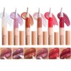 HUDABABY Shiny And Glossy Lip Gloss Rotary Pen, Sparkling And Long-Lasting Lip Gloss, Moisturizing And Bright Lip Makeup, Three-Dimensional Plump Lip Gloss (03# SEREIN)