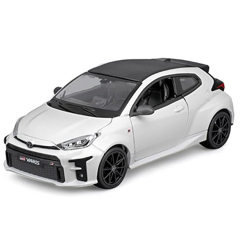 2021 GR Yaris White with Carbon Top Special Edition Series 1/24 Diecast Model Car 32909WH